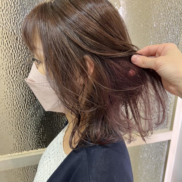 大人可愛い♪ウルフ×ラベンダーカラー