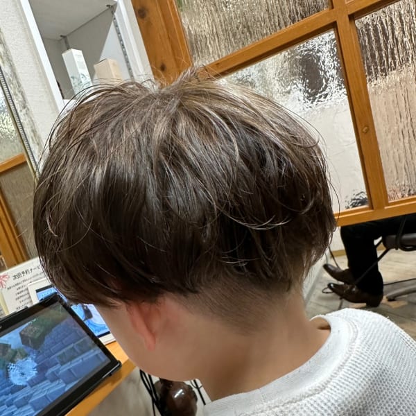 キッズカット ツーブロック