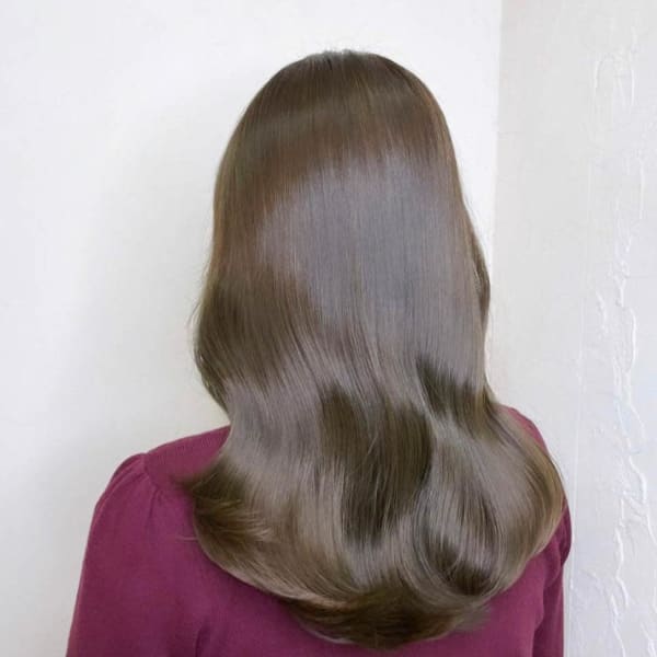 【Reir下北沢】*うるツヤロング+グレージュ*