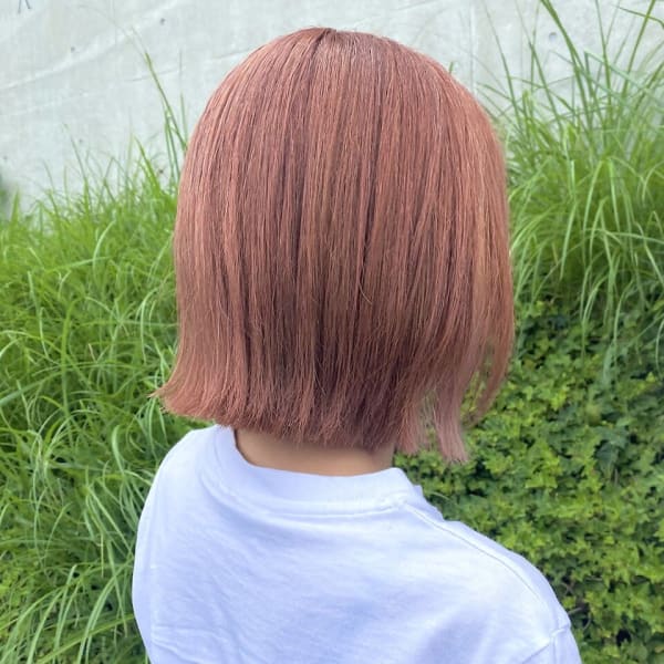 透明感ピンクベージュ