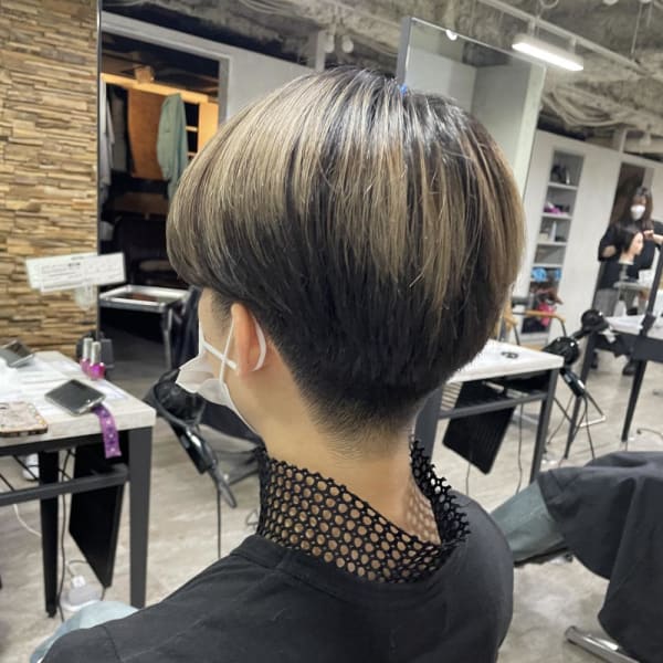 刈り上げイケメン女子/¥5280