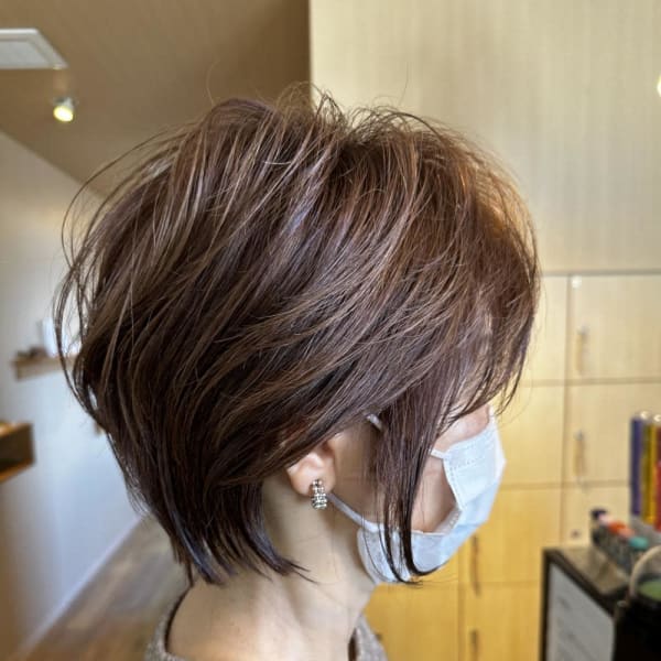 20代/30代/40代/ふわっとショートボブ/埼玉/白岡