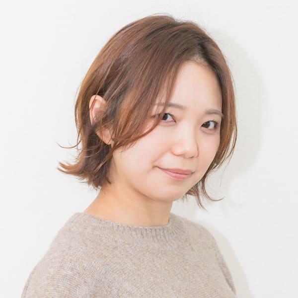 ショート【耳かけ×艶カラー】|HAIR GENTIL