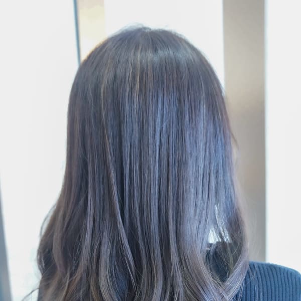 ハイライト×ラベンダーグレージュ