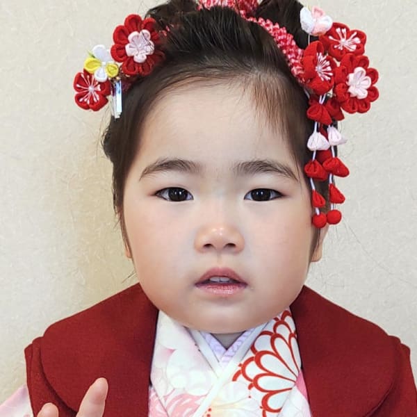 七五三☆新日本髪　3歳
