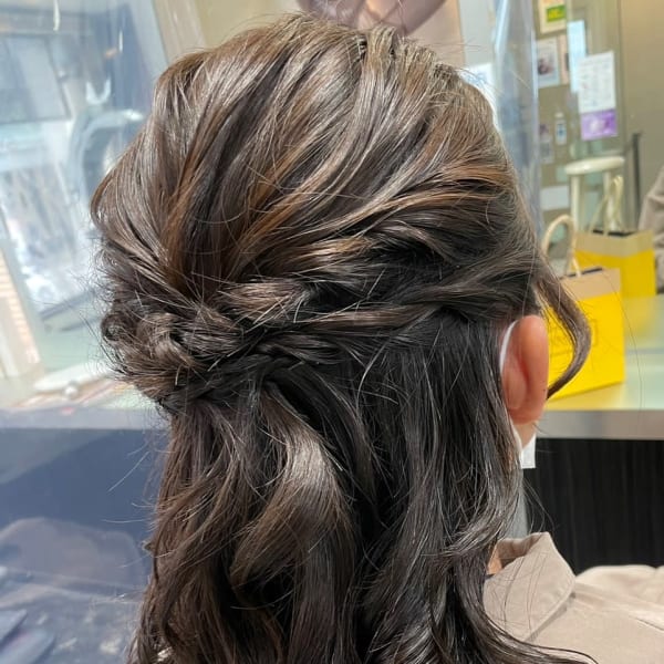 hair make HY 二子玉川店×ミディアム|hair make HY 二子玉川店