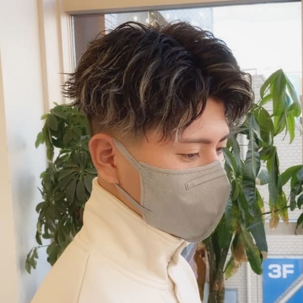 ツイスパホワイトハイライト