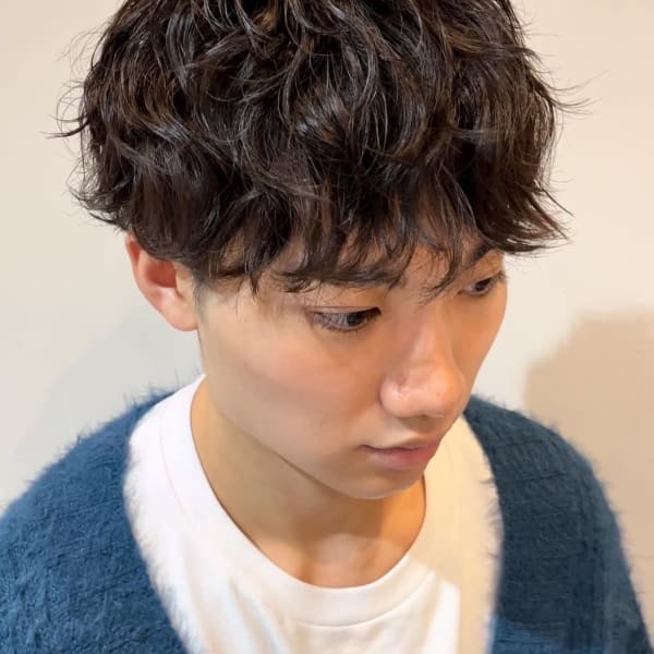 スパイラルパーマ メンズ