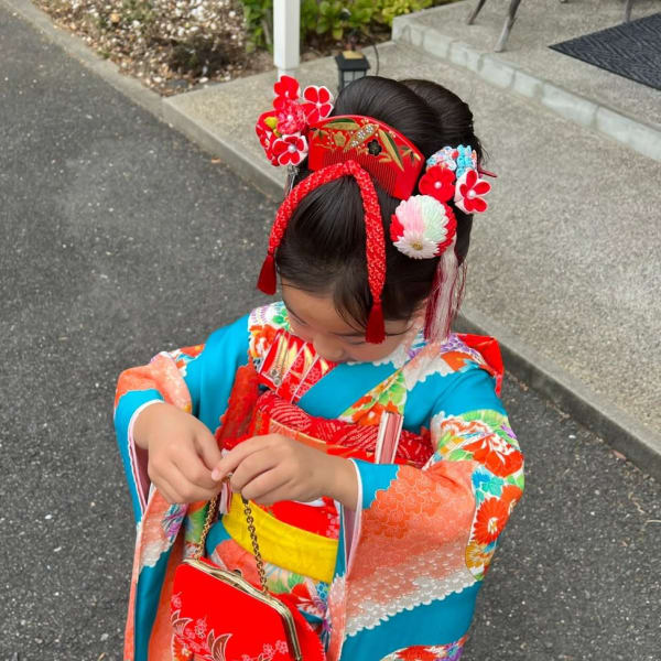 ヘアセット 七五三/卒入園式/卒入学式