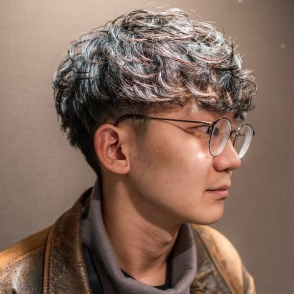 スパイラルツーブロマッシュ