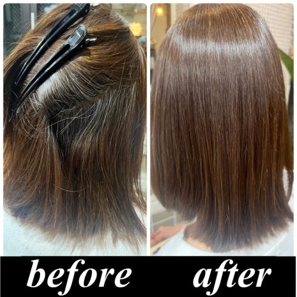 【美髪整形】異次元の最新髪質改善☆シルク酸性ストレート