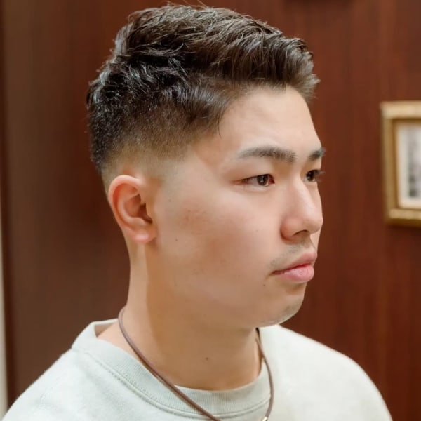 ハイフェードショートスタイル | メンズ専門理容室 BroTokyo BARBERSHOP 有楽町店(メンズセンモンリヨウシツブロートーキョー