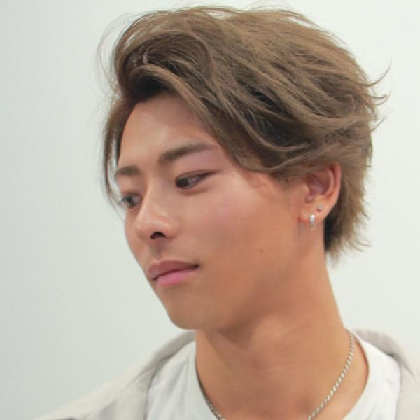 爽やかかきあげリバース|EARTH coiffure beauté 小山店