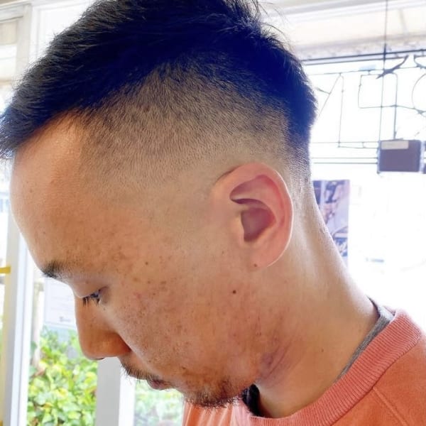 30代40代スキンフェードカット