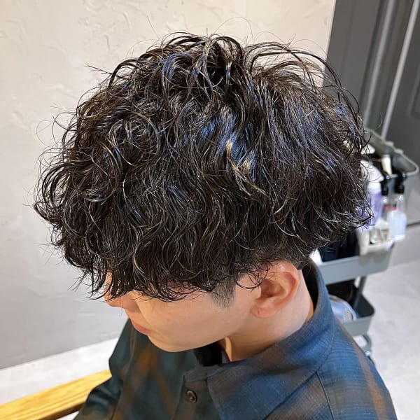 波巻きスパイラルパーマ|Nuii