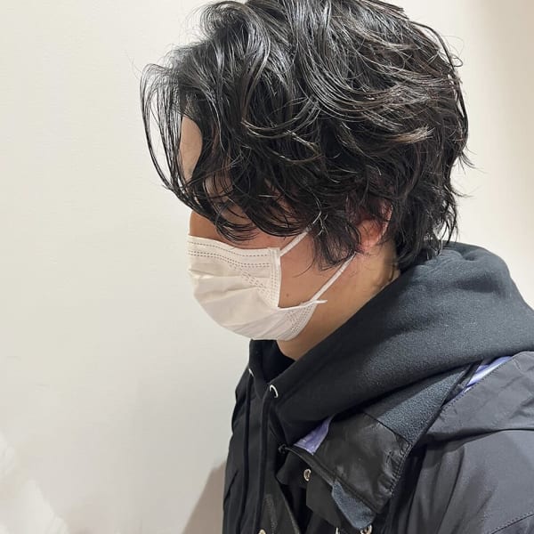 ミディアムショート☆ミディアムパーマ【池袋美容室uchla】|uchla 池袋 by rcid