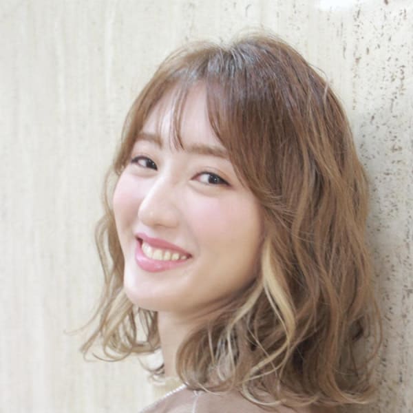 インナーカラー　×　ゆるふわスタイル