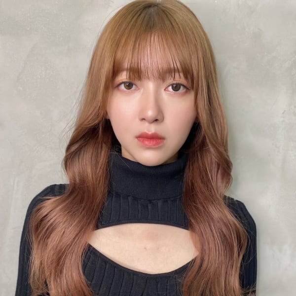 韓国風ワンホンヘア