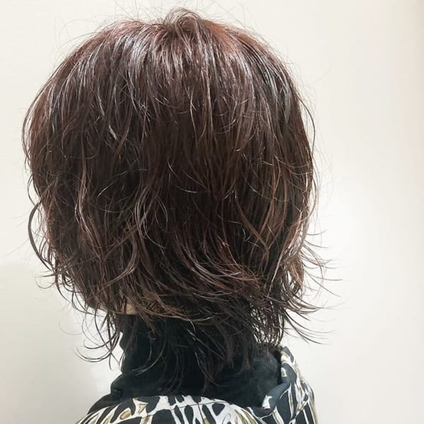 ウルフパーマ　【池袋美容室　uchla】