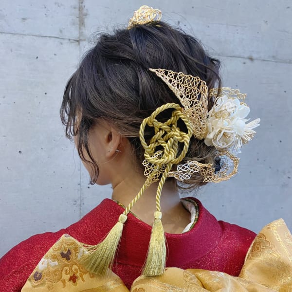 成人式ヘアアレンジ