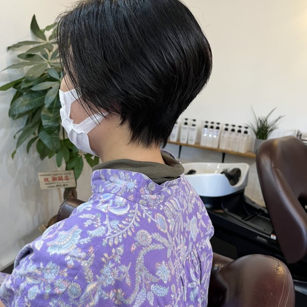 NUKUMORI ×ショート|NUKUMORI organic hair salon