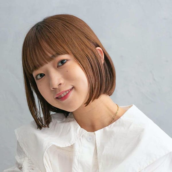 タイトな内巻きボブ