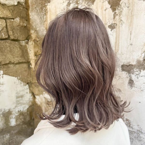 【Reir吉祥寺】*くびれセミディ+モーヴグレージュ*