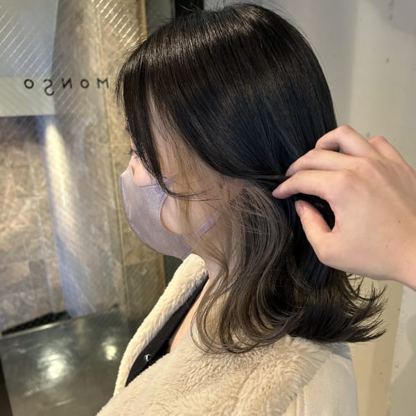 monso × インナーカラー