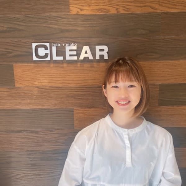 hair+make CLEAR【ヘアメイククリア】のスタッフ紹介。小森 愛子