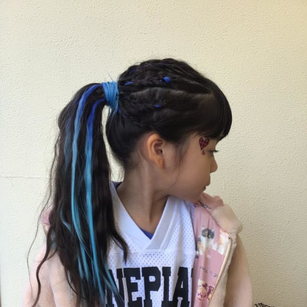 キッズヘアアレンジ❤