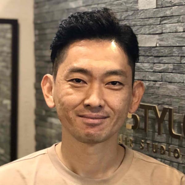 クセ毛を活かすツーブロック