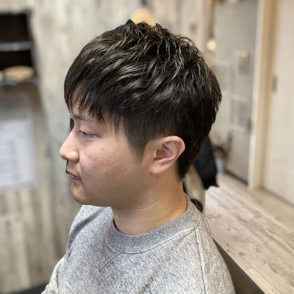 ツーブロック・ナチュラル