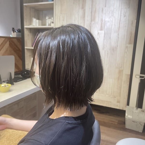 ミニボブ 外ハネ