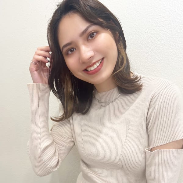 【山田】イヤリングカラー外ハネコントラストボブy406|Maria by AFLOAT