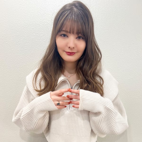 【山田】フェミニンパーマハイライトミルクティーベージュy40|Maria by AFLOAT