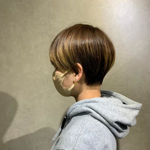 20代30代40代大人可愛い小顔ハンサムショート