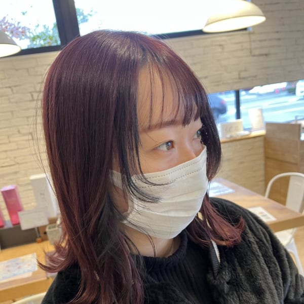 顔周りカット