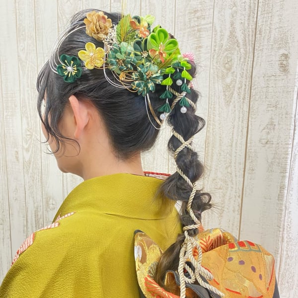 成人式ヘアアレンジ