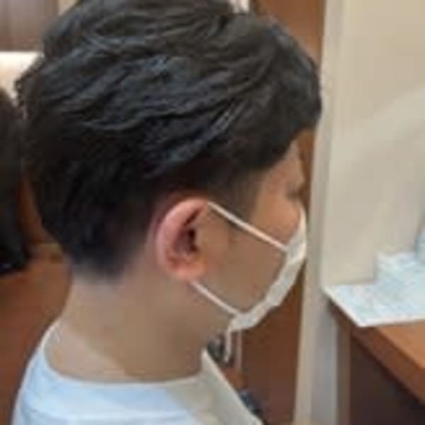 メンズショートパーマ