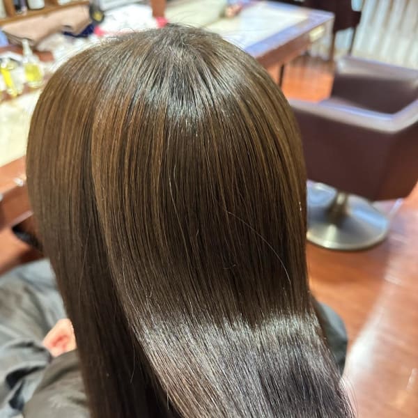 質感矯正で髪質改善 縮毛矯正|FullBright【心斎橋/堺筋本町/南船場】