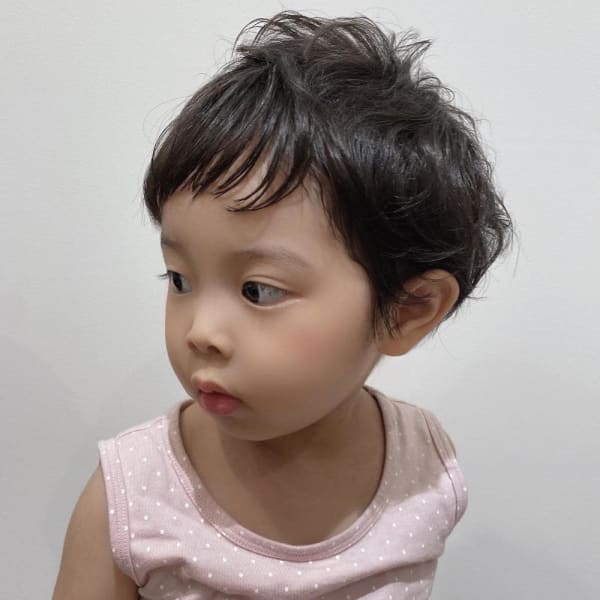 キッズカット☆ベリーショート