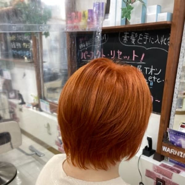 ダブルカラー|ヘアー レーベル