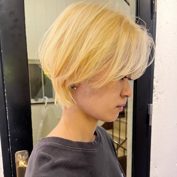 抜きっぱなしブリーチショート