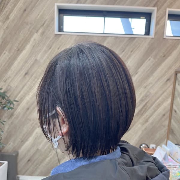 ☆南国のココナッツ縮毛矯正☆ショートボブ