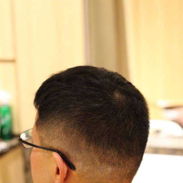 6ミリ ソフトモヒカン