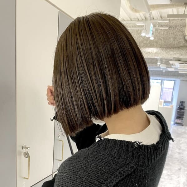 河原町でカットが得意な美容師のボブ|LOVEST KYOTO