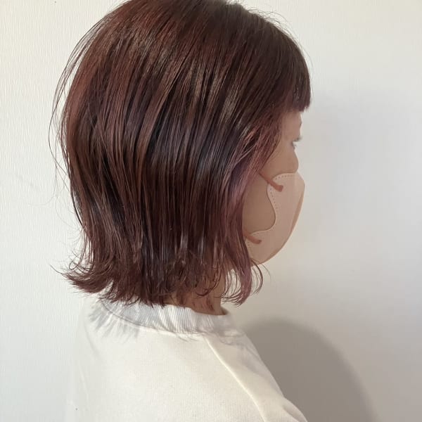 インナーカラー/ピンク