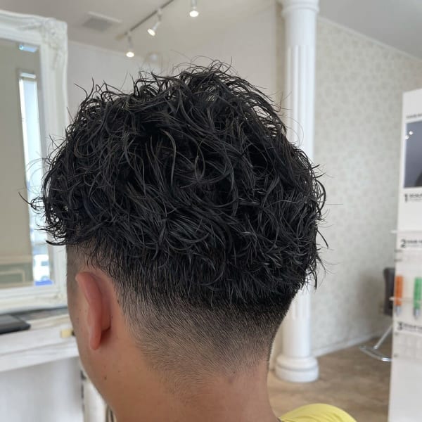 刈り上げ ツイスパ|hair salon Rien 上尾店