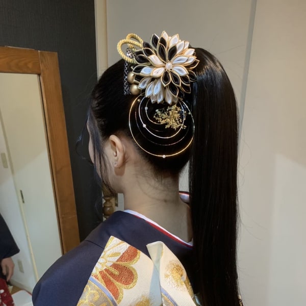 振袖ヘアセット