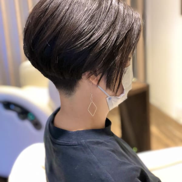 刈り上げハンサムショート|OLINO